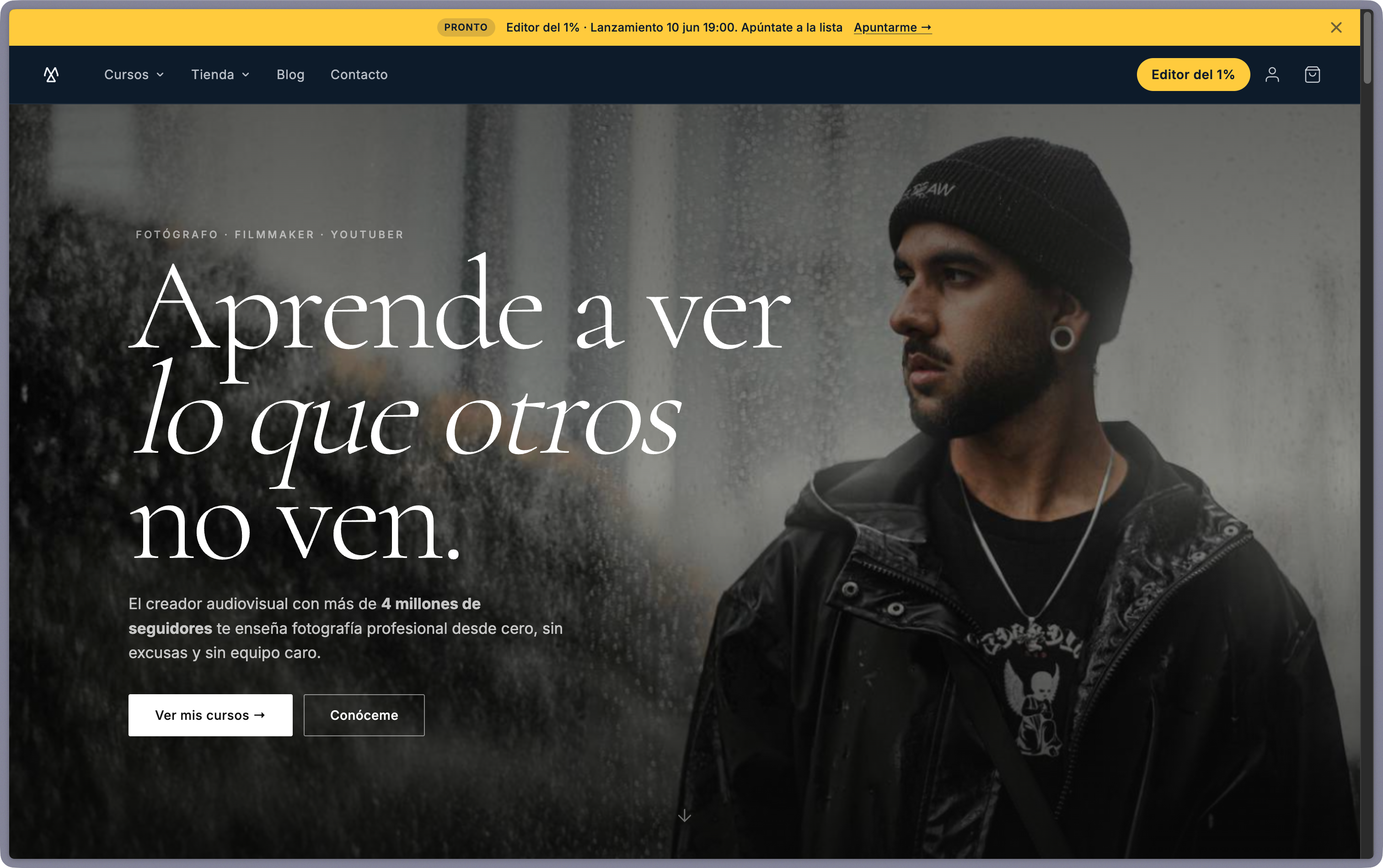 Nueva web, nueva plataforma de cursos y nuevo curso